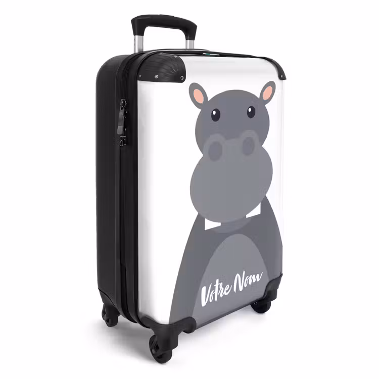 Valise avec nom - Nino hippo — 2