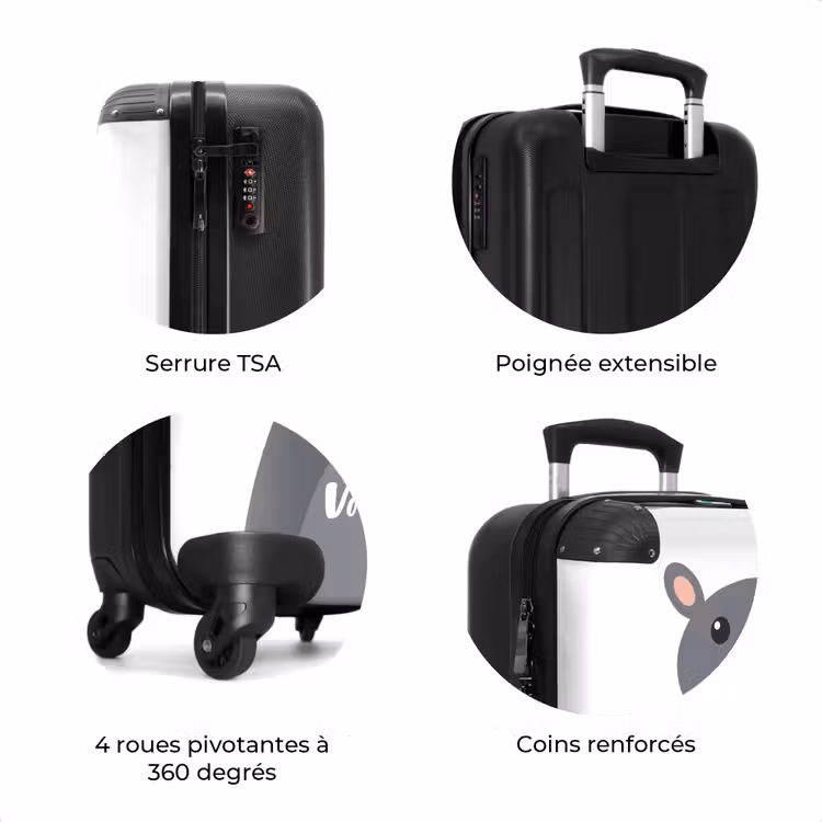 Valise avec nom - Nino hippo — 8