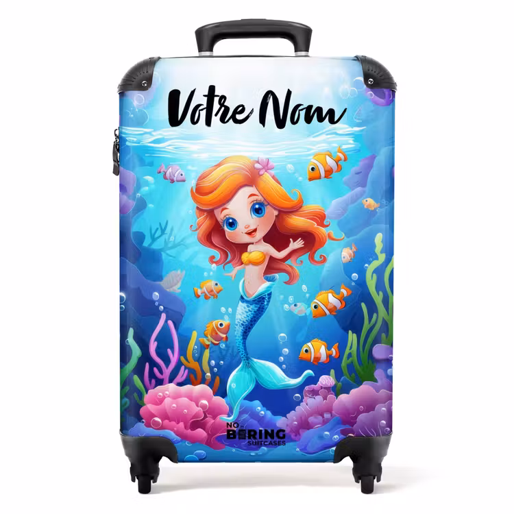 Valise avec nom - Olivia sous l'eau — 1