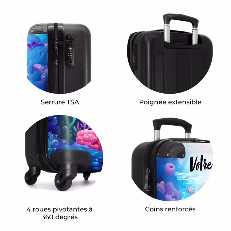Valise avec nom - Olivia sous l'eau — 8