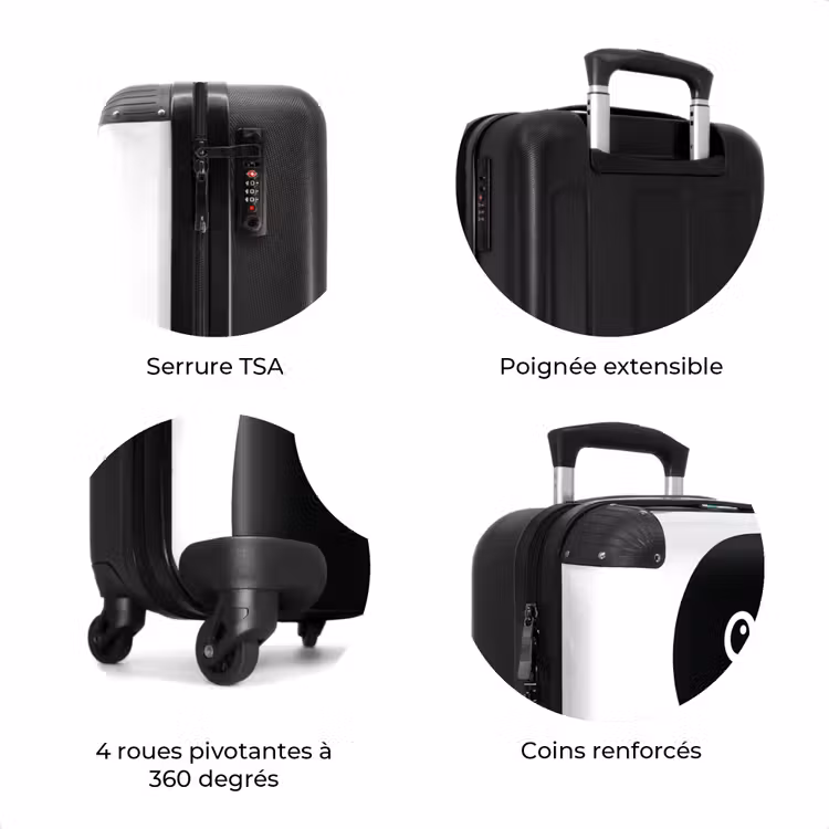 Valise avec nom - Pim pingouin — 8