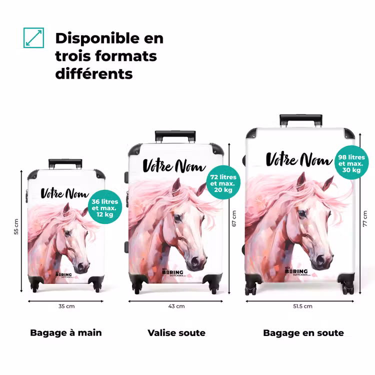 Valise avec nom - Prince Pastel — 3