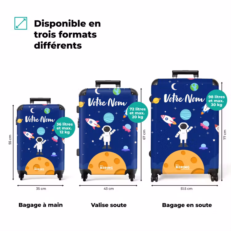 Valise avec nom - Rocketeer — 3
