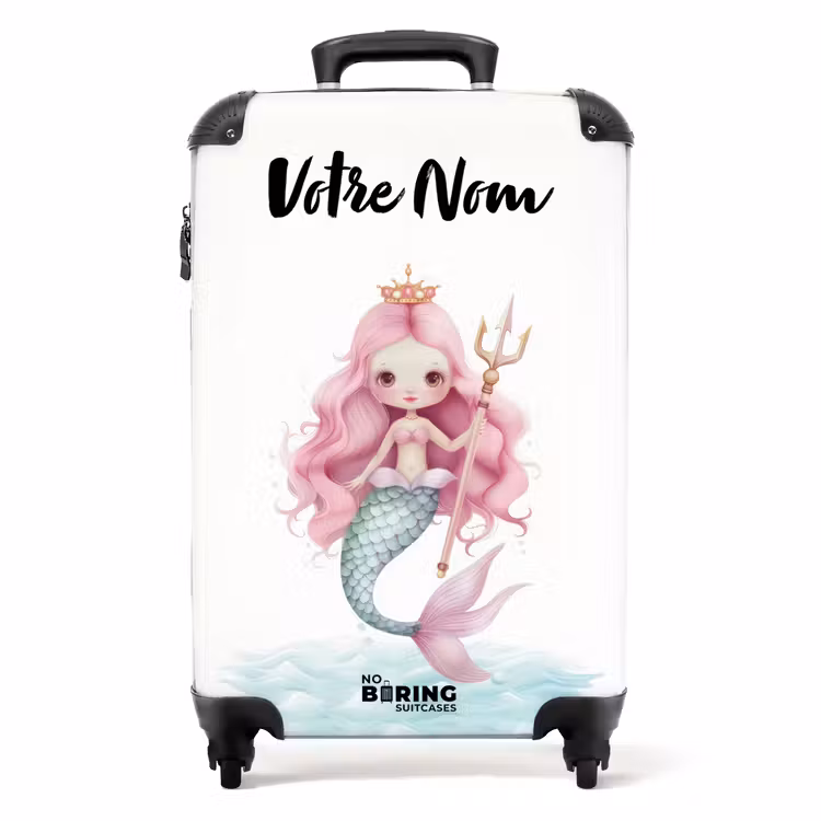 Valise avec nom - Sirène Suzy — 1