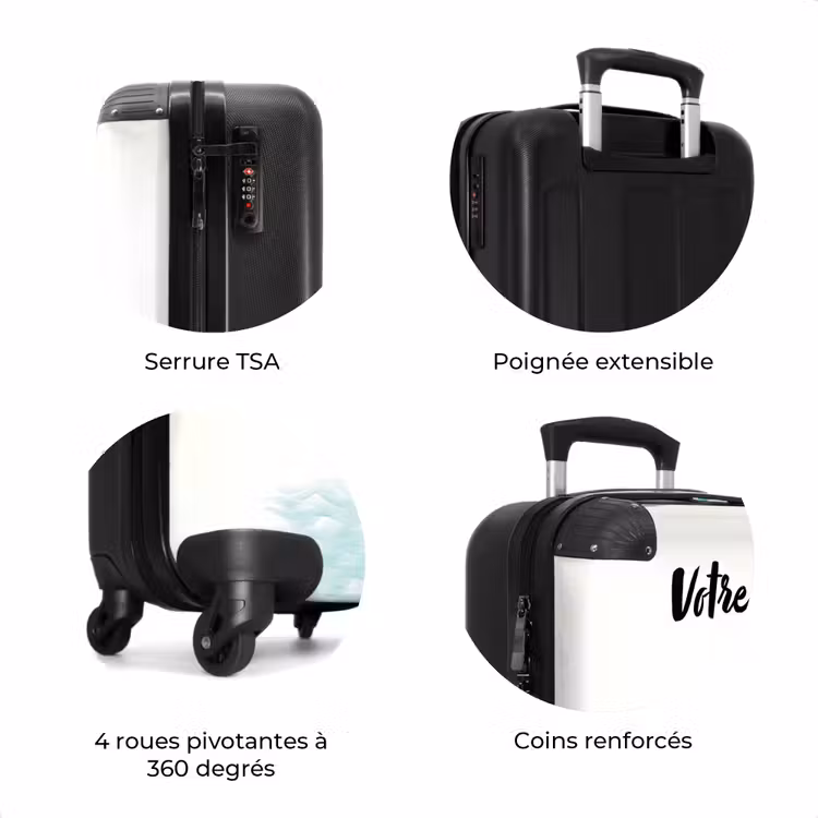 Valise avec nom - Sirène Suzy — 8