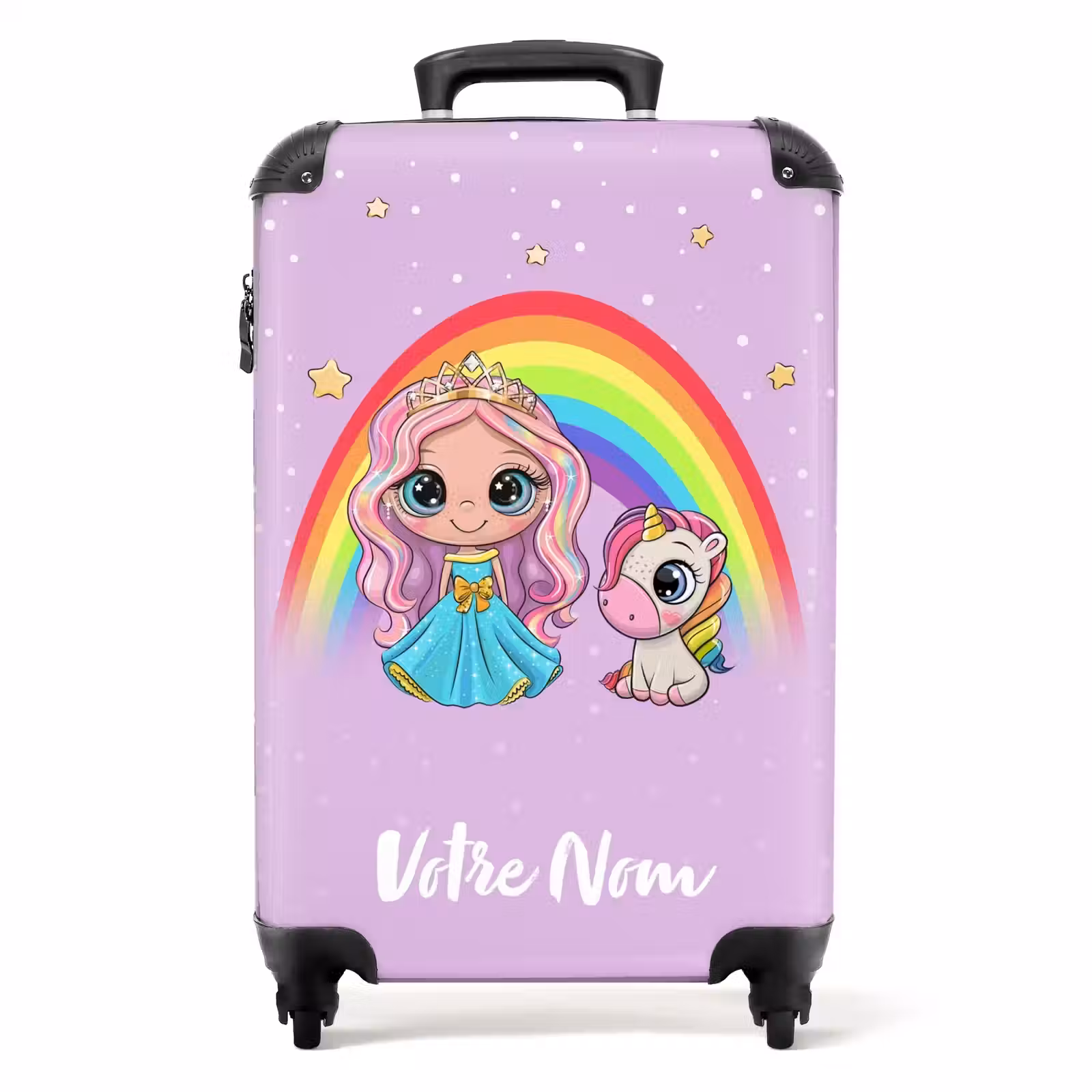 Valise avec nom - Elza princesse licorne — 1