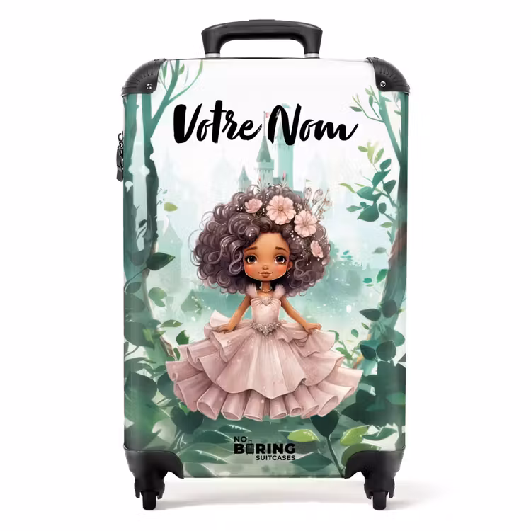 Valise avec nom - Bella woody — 1