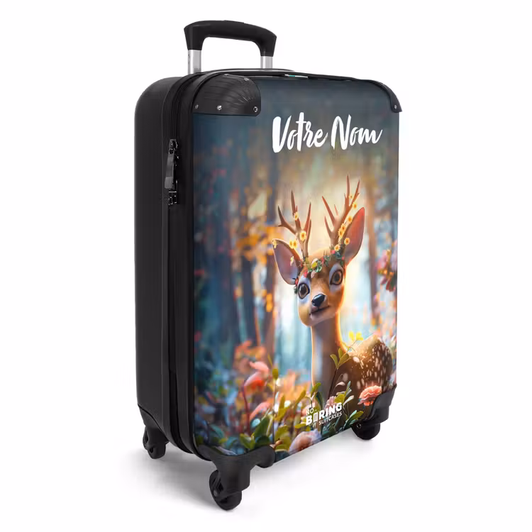 Valise avec nom - Bois de fleur Bo — 2