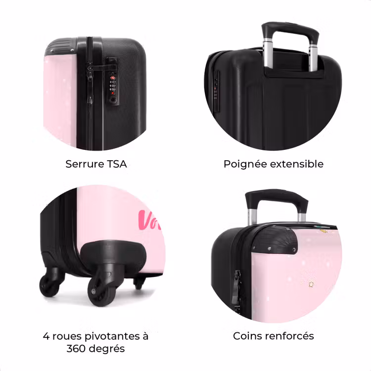 Valise avec nom - Eva princesse licorne — 8