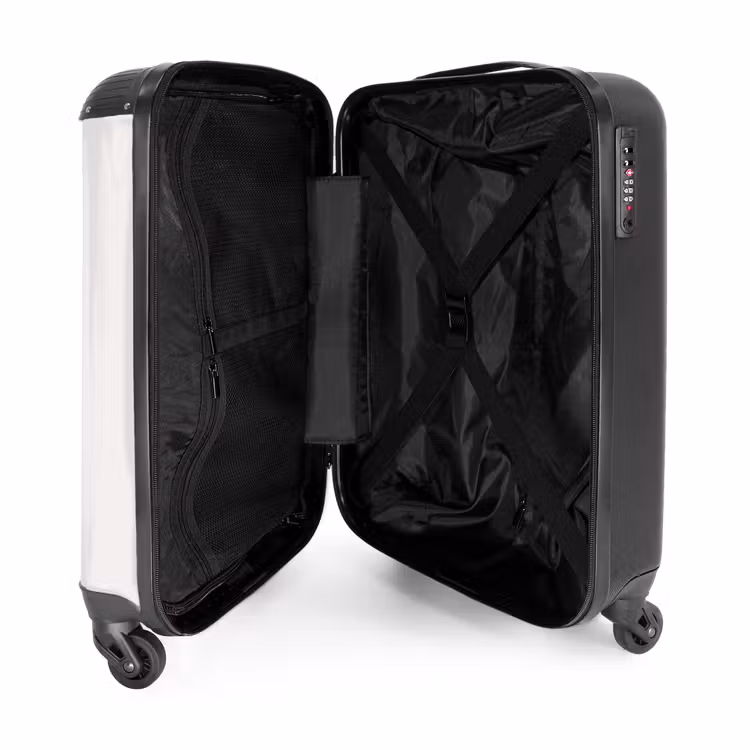 Valise avec nom - Princesse avec robe noire — 5