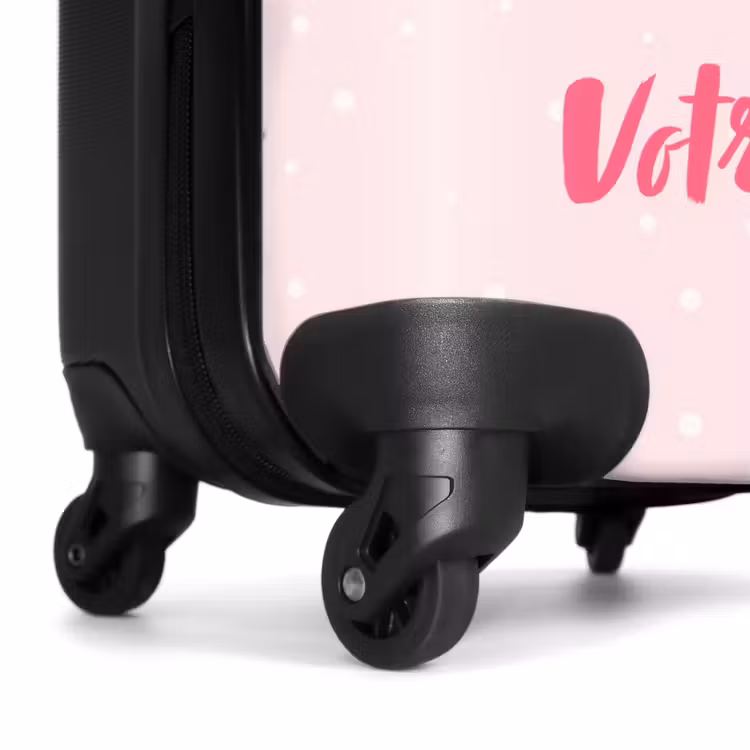 Valise avec nom - Princesse rose — 7