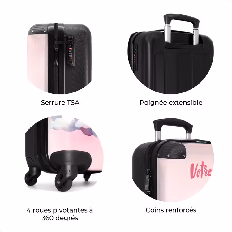Valise avec nom - Winnie princesse des nuages — 8