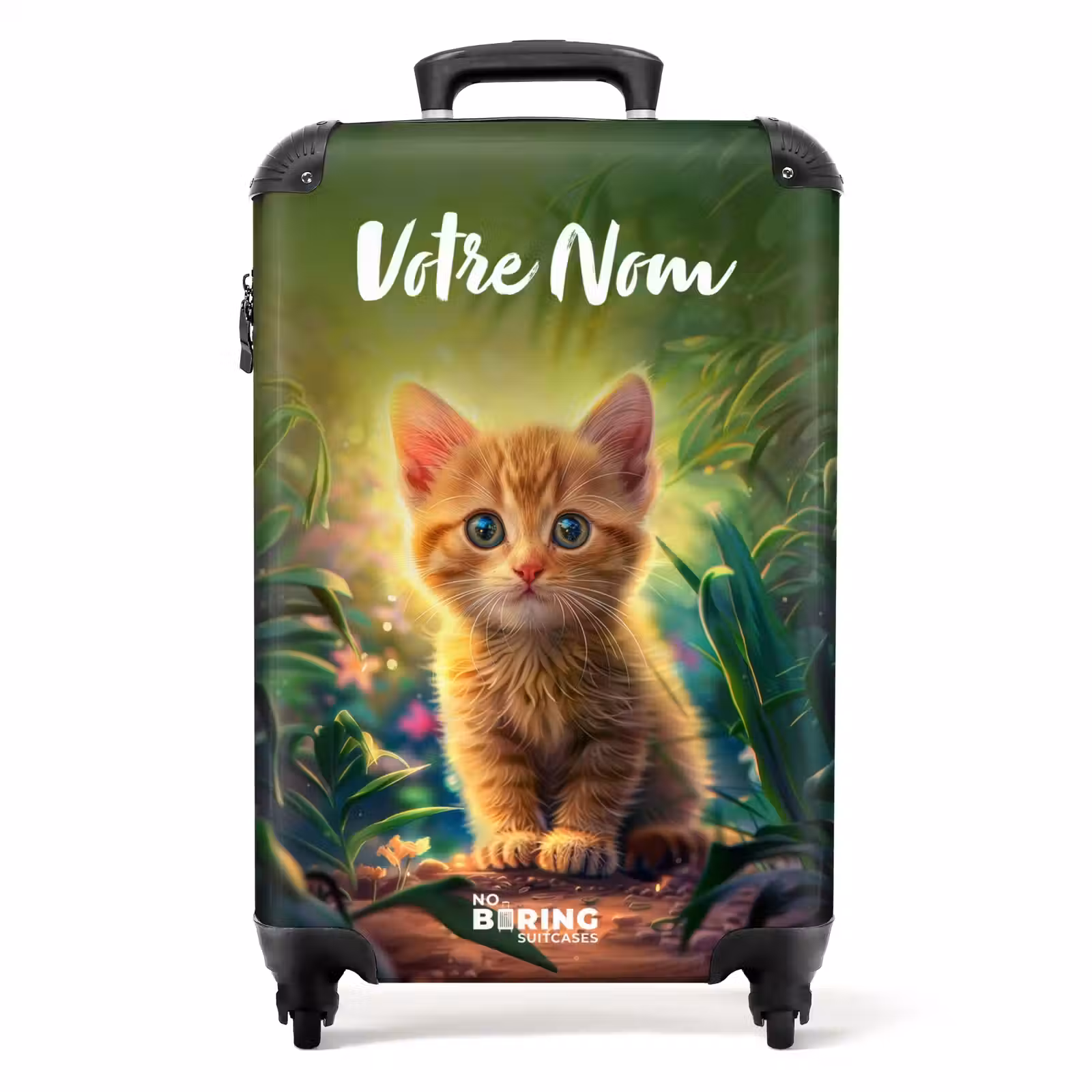 Valise avec nom - Chaton Kees — 1