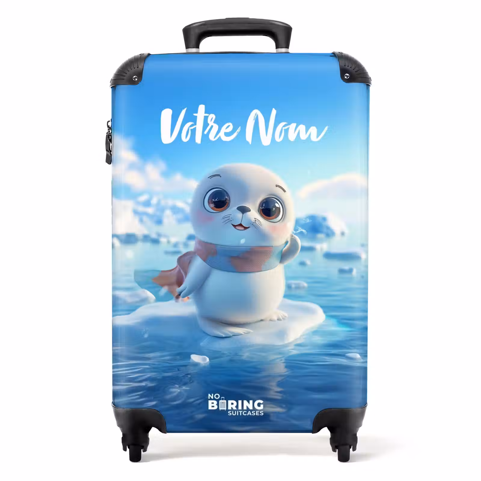 Valise avec nom - Glacial — 1
