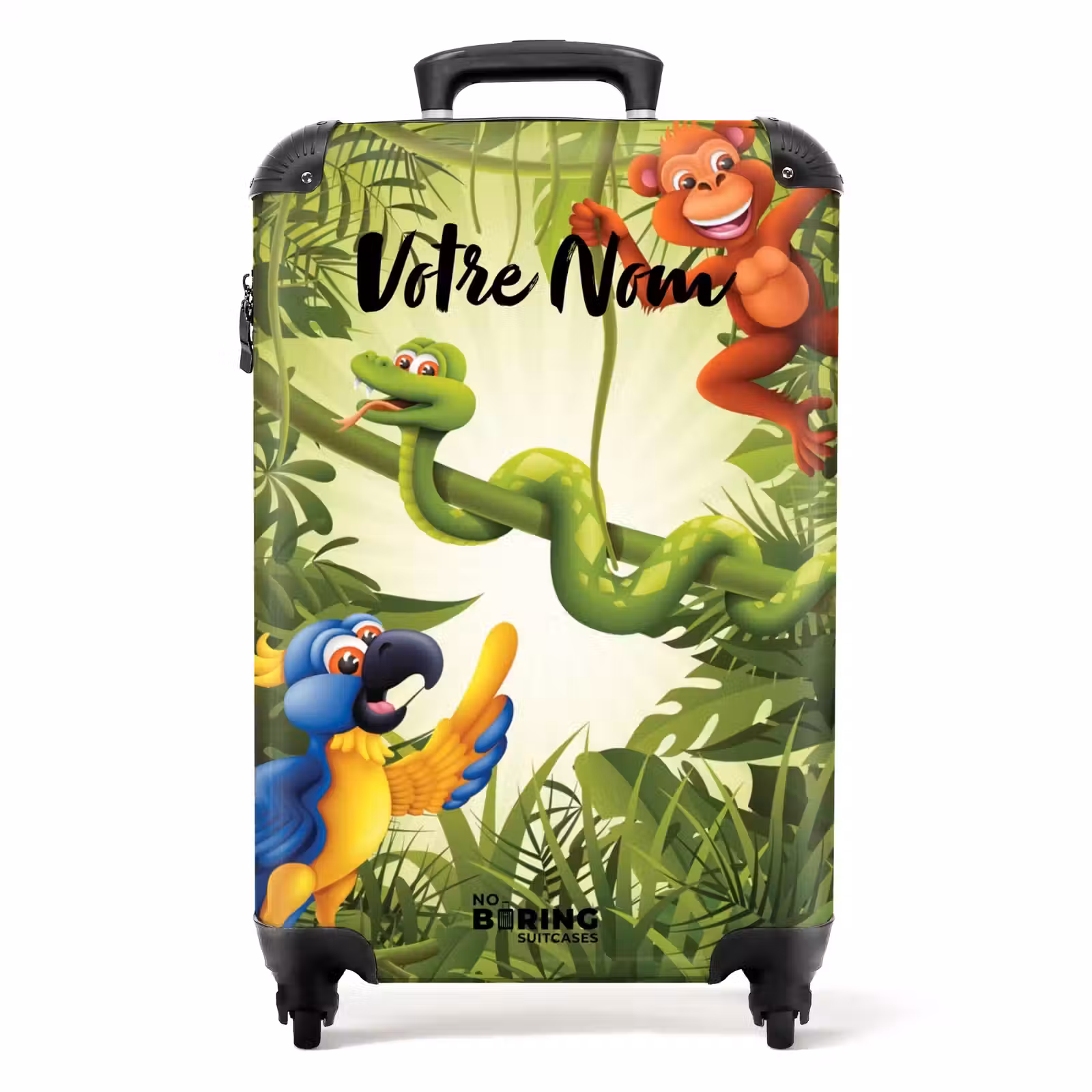 Valise avec nom - Jolly jungle — 1