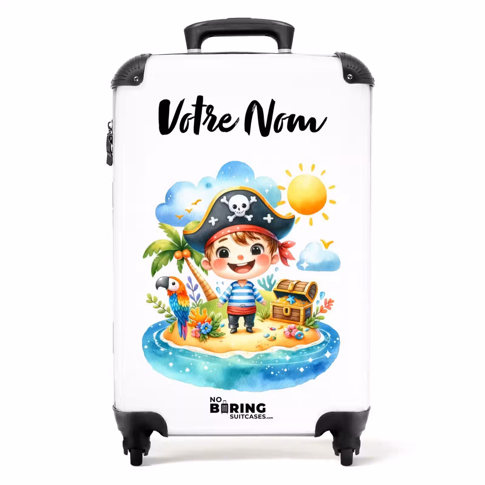 Valise avec nom - Pirate Pepin — 1