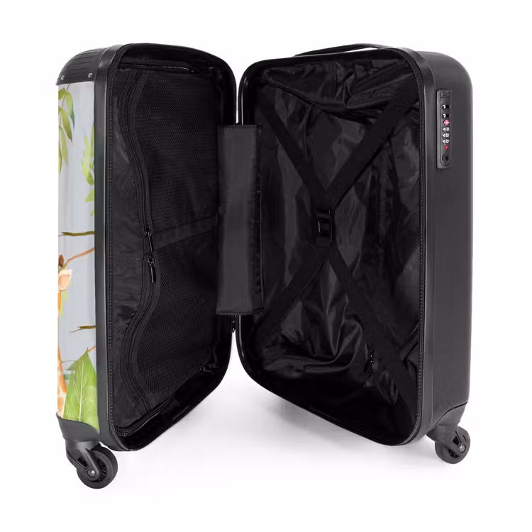 Valise avec nom - Animaux dans la jungle — 5