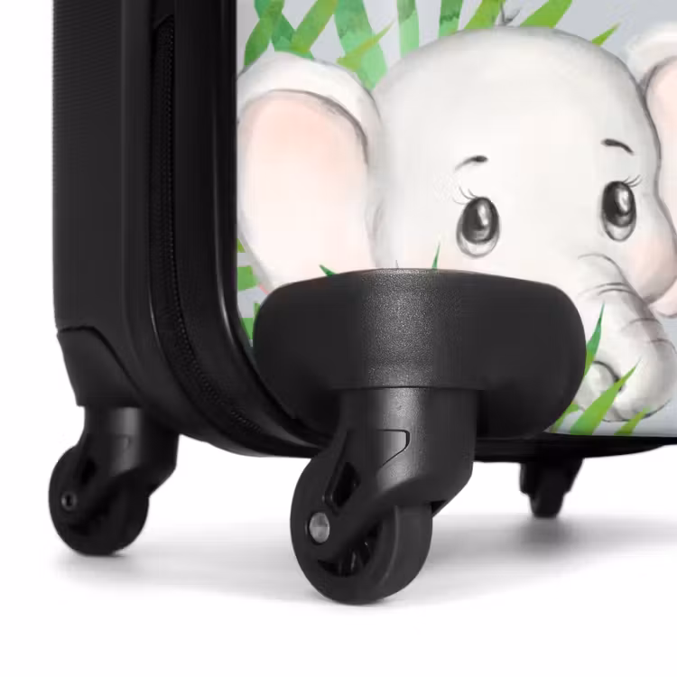 Valise avec nom - Animaux dans la jungle — 7