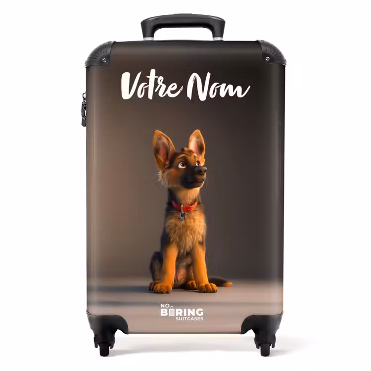 Valise avec nom - Berger caché — 1