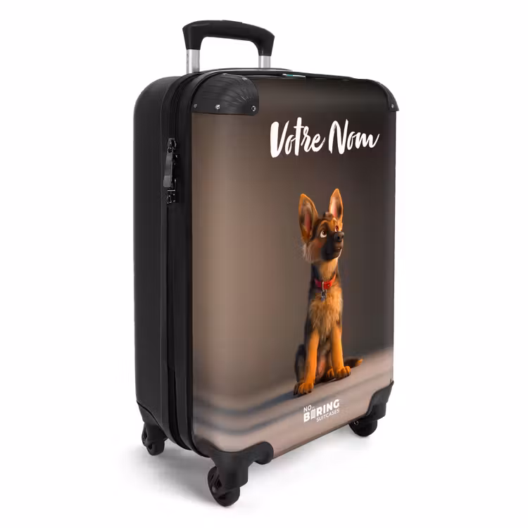 Valise avec nom - Berger caché — 2