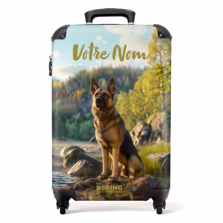 Valise avec nom - Berger de Hessel — 1