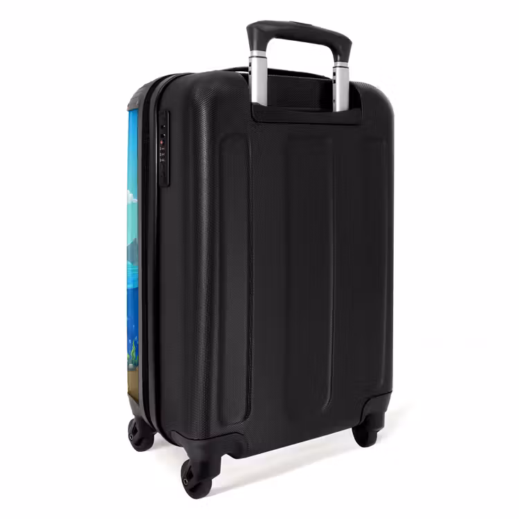 Valise avec nom - Câpre de corail — 4