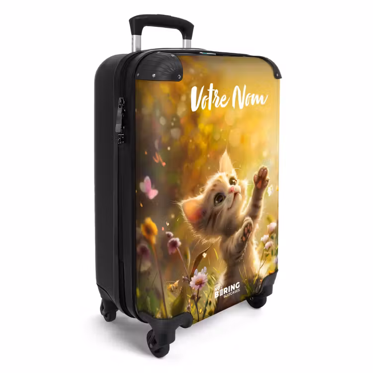 Valise avec nom - Chaton Koosje — 2