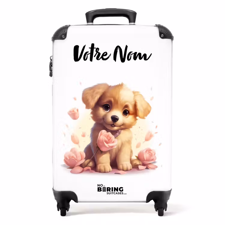 Valise avec nom - Chiot Popke — 1