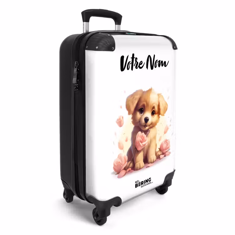 Valise avec nom - Chiot Popke — 2