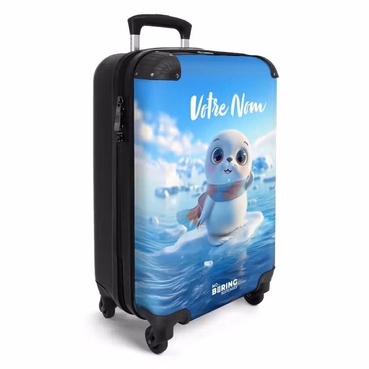 Valise avec nom - Glacial — 2