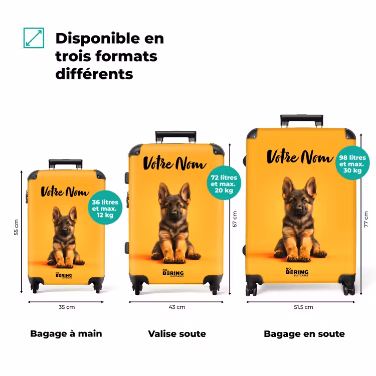 Valise avec nom - Hein berger — 3