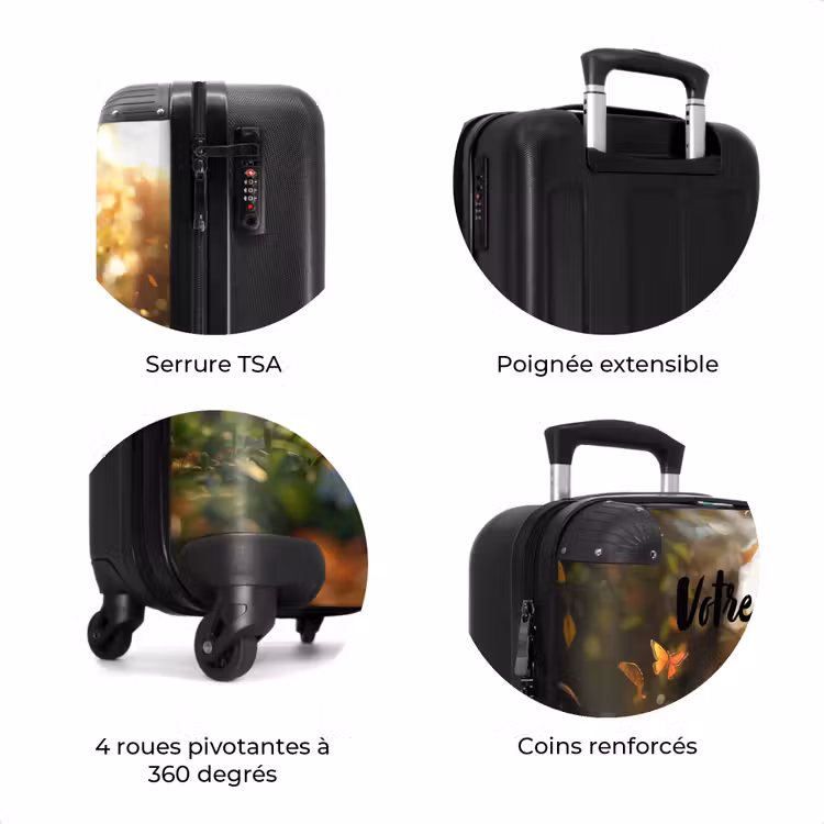 Valise avec nom - Henry chaton d'automne — 8