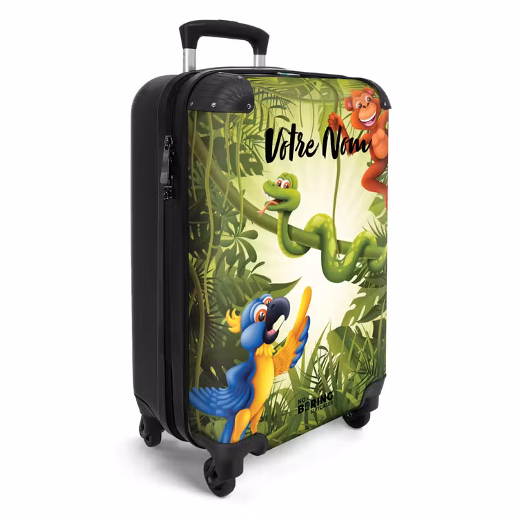 Valise avec nom - Jolly jungle — 2