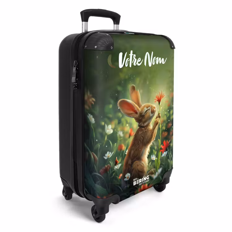 Valise avec nom - Lapin Kasper — 2