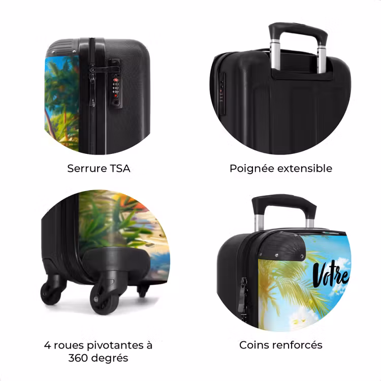 Valise avec nom - Pablo panda — 8