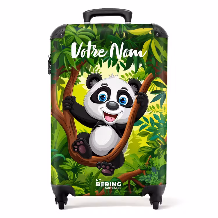 Valise avec nom - Pedro panda — 1