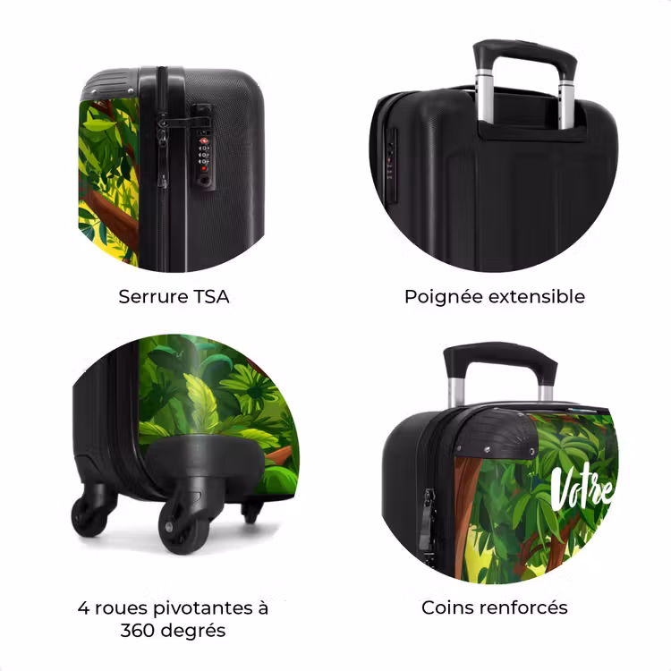 Valise avec nom - Pedro panda — 8