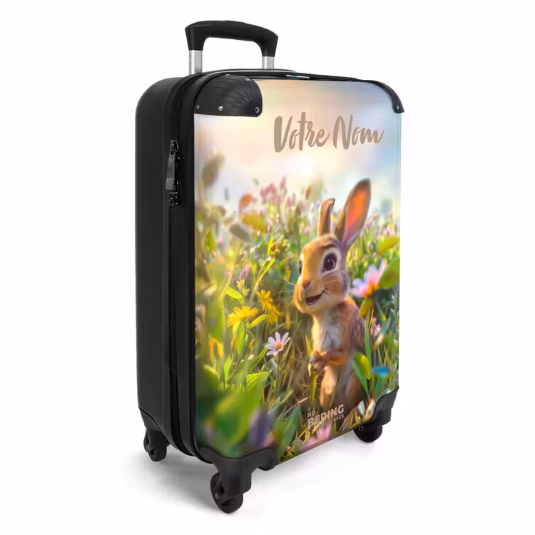 Valise avec nom - Petit lapin — 2