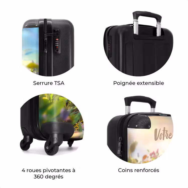 Valise avec nom - Petit lapin — 8