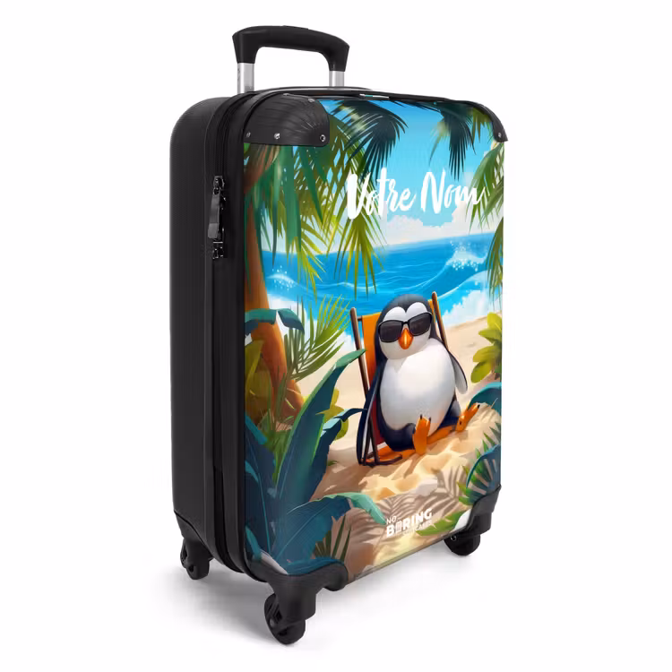 Valise avec nom - Pingo de Janeiro — 2