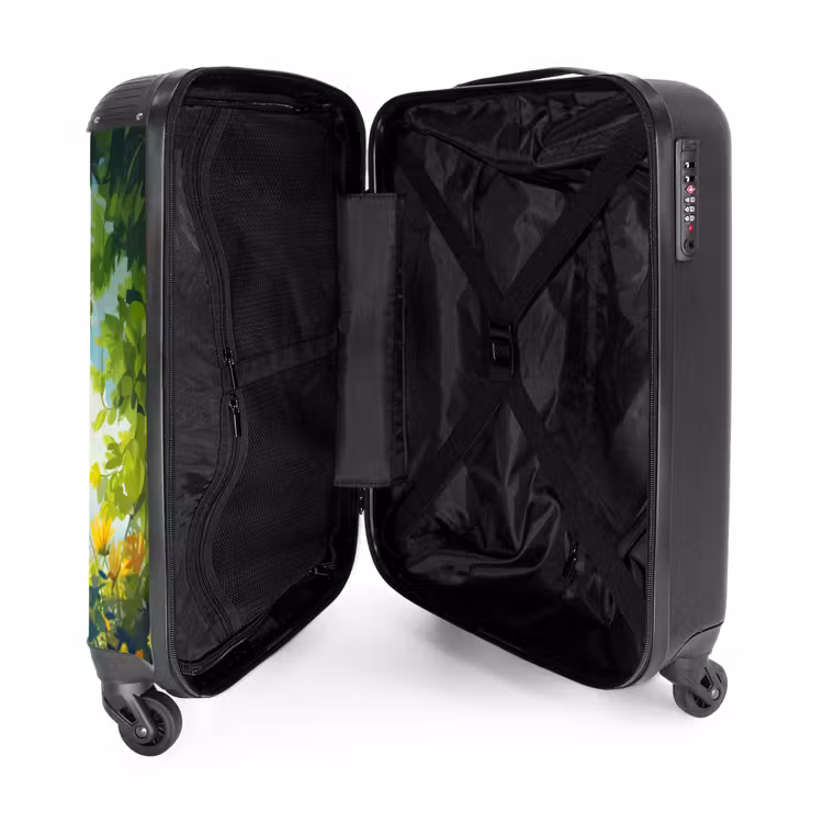 Valise avec nom - Poney ensoleillé — 5