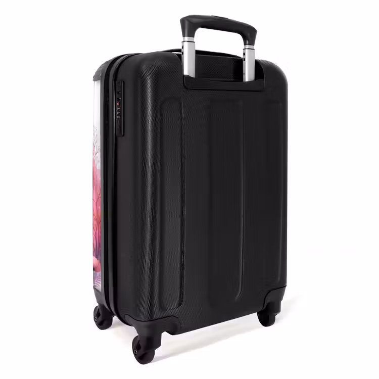 Valise avec nom - Rouleau rose — 4