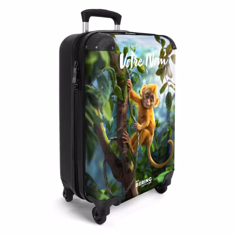 Valise avec nom - Singe Alex — 2