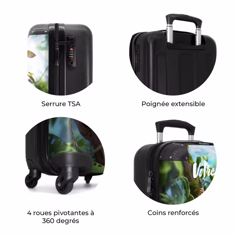 Valise avec nom - Singe Alex — 8