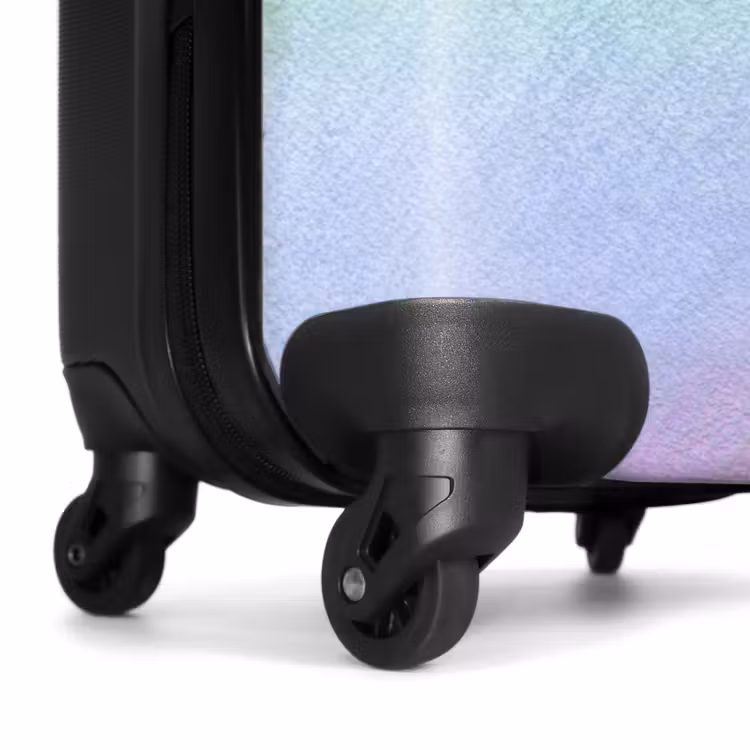 Valise avec nom - Arc-en-ciel pastel — 7