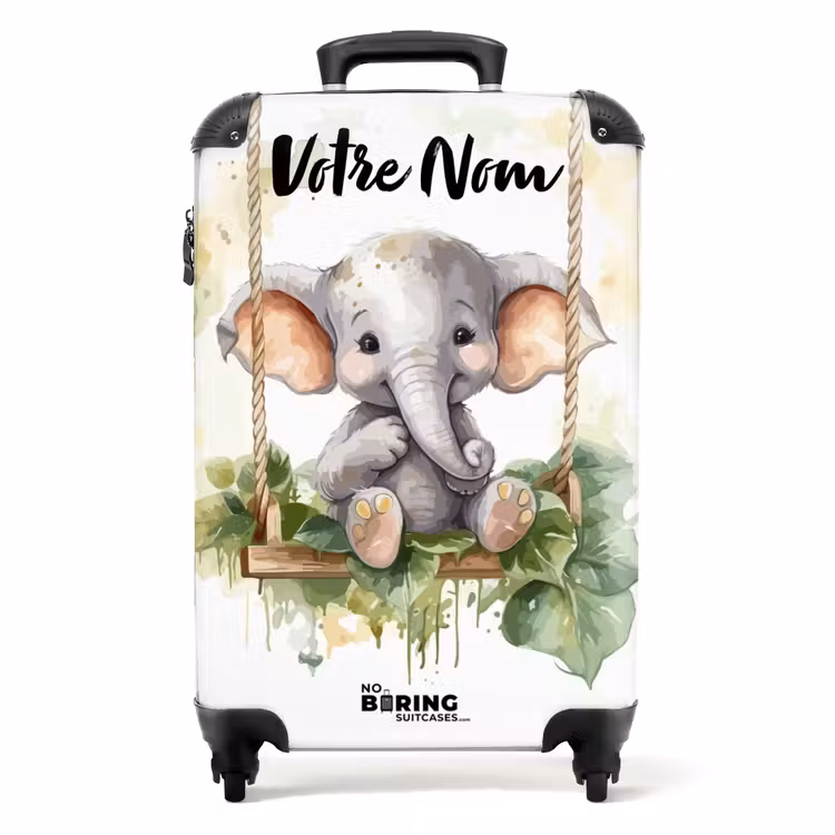 Valise avec nom - Éléphant d'Onno — 1