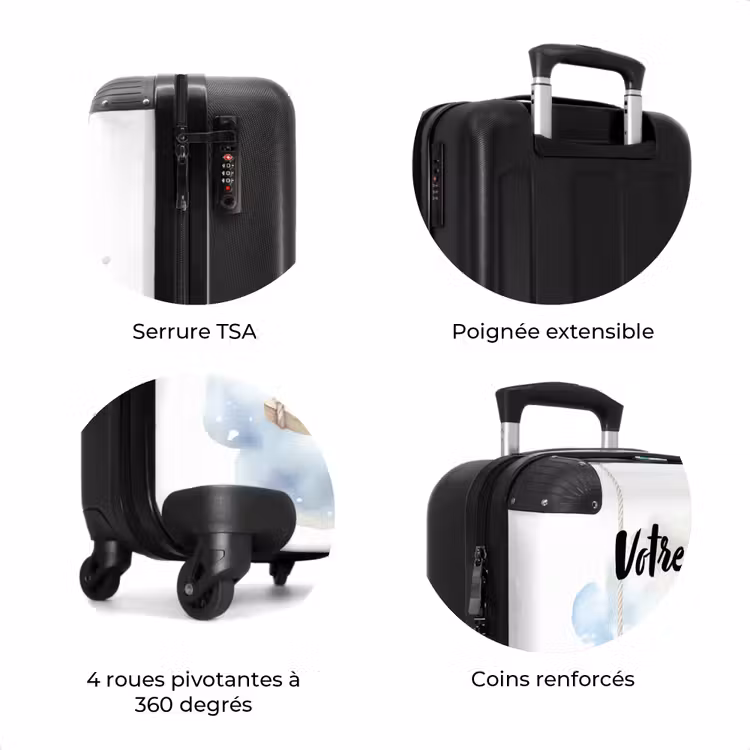Valise avec nom - Panthère de Perry — 8