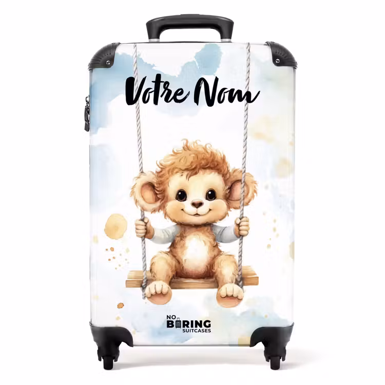 Valise avec nom - Singe Axel — 1