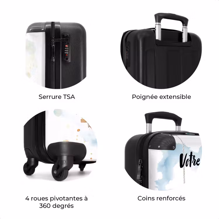 Valise avec nom - Singe Axel — 8