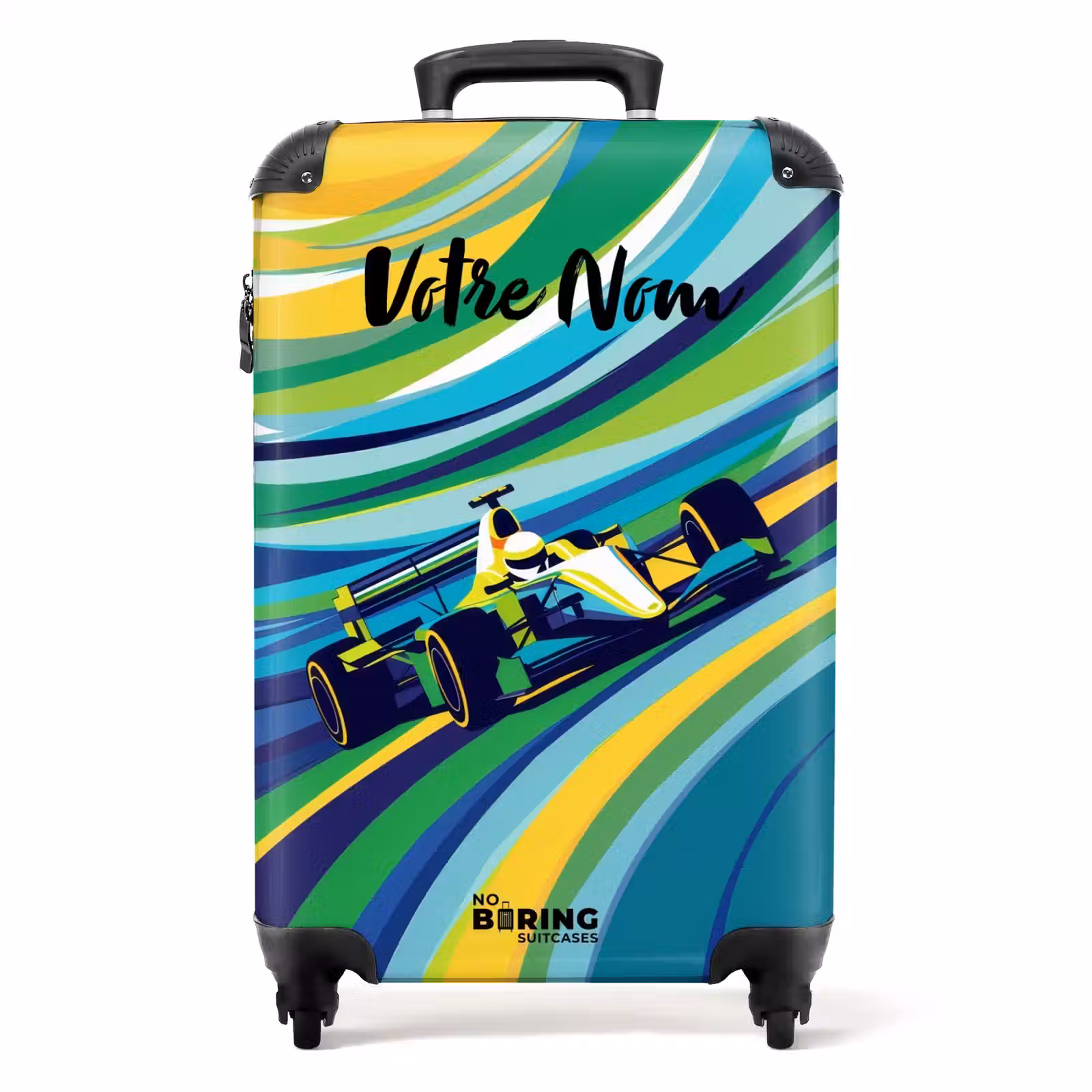 Valise avec nom - Course rétro — 1